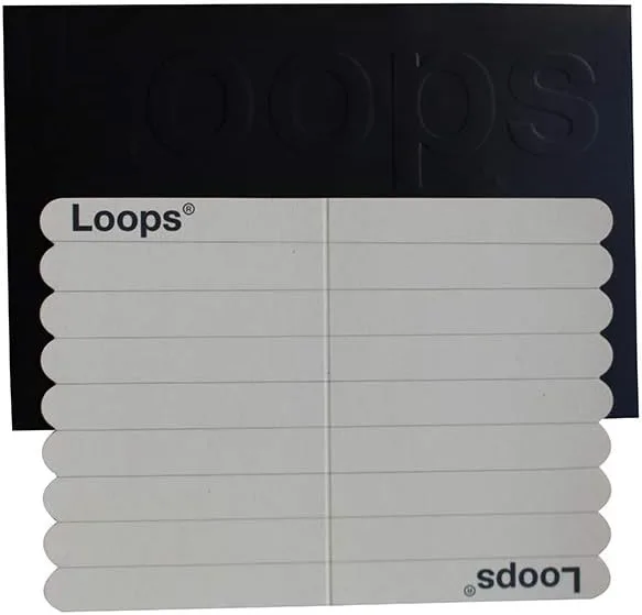 Yigal Mesika Loops auf der Trägerkarte im Loops-Saver-Etui