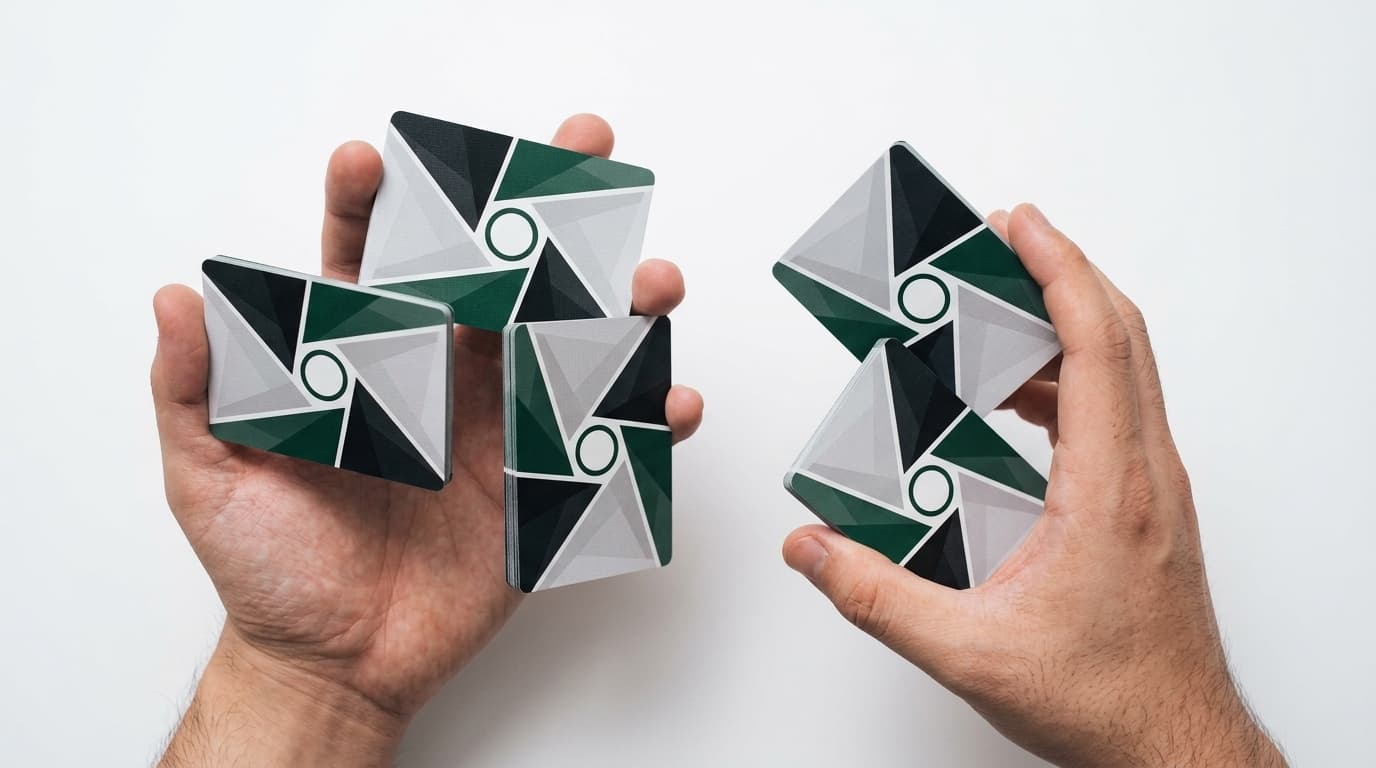 Cardistry Flourish POV Draufsicht